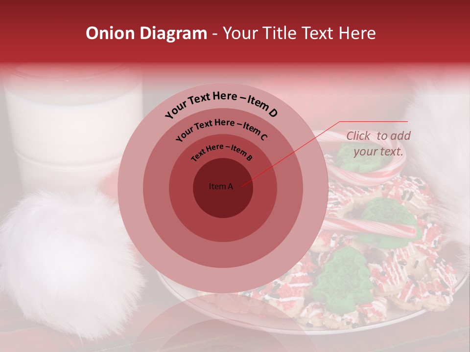 Sugar Red Santa PowerPoint Template