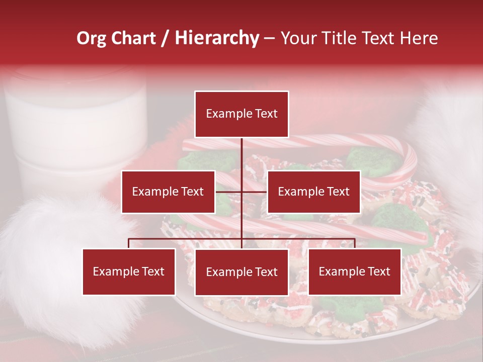 Sugar Red Santa PowerPoint Template