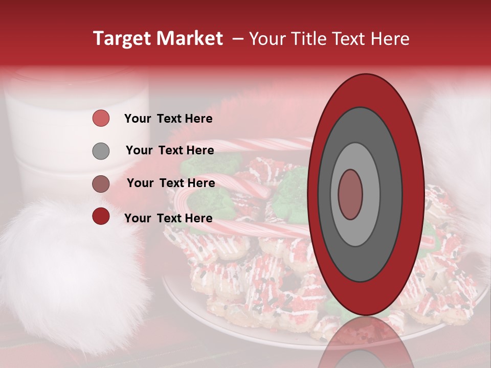 Sugar Red Santa PowerPoint Template