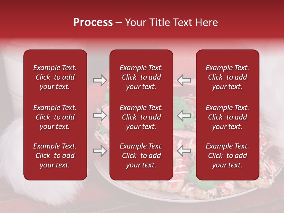 Sugar Red Santa PowerPoint Template