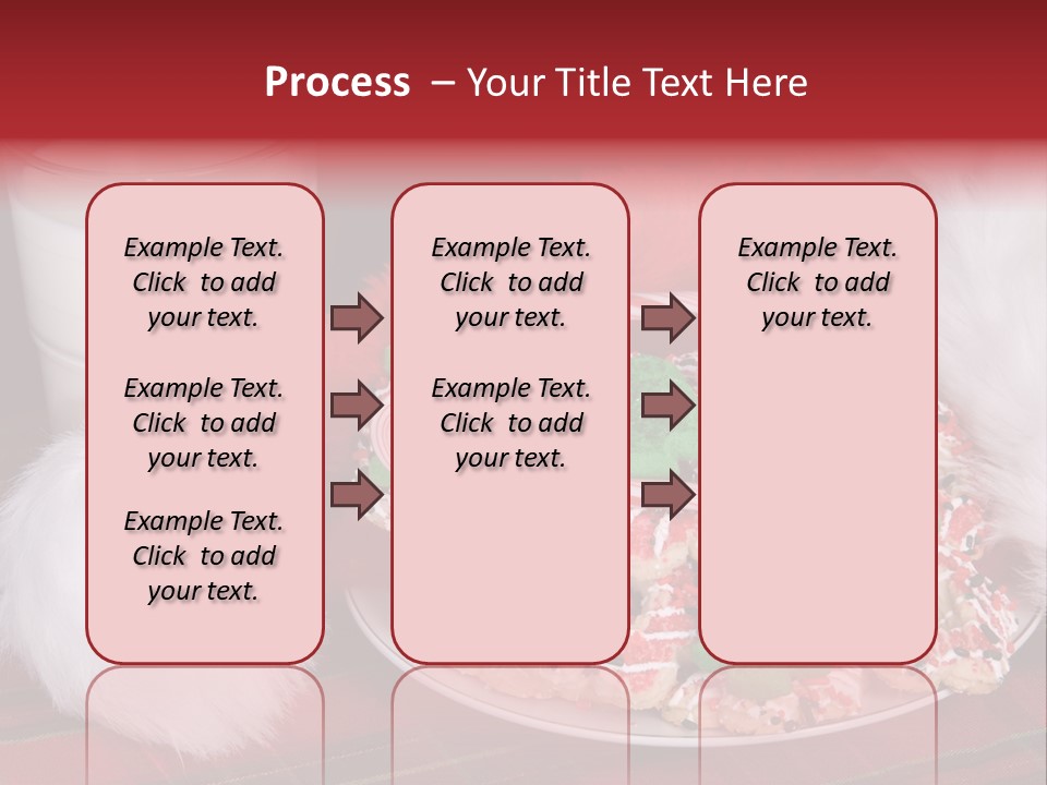 Sugar Red Santa PowerPoint Template