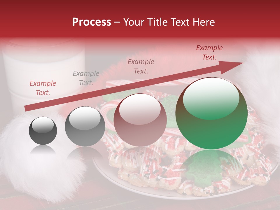 Sugar Red Santa PowerPoint Template