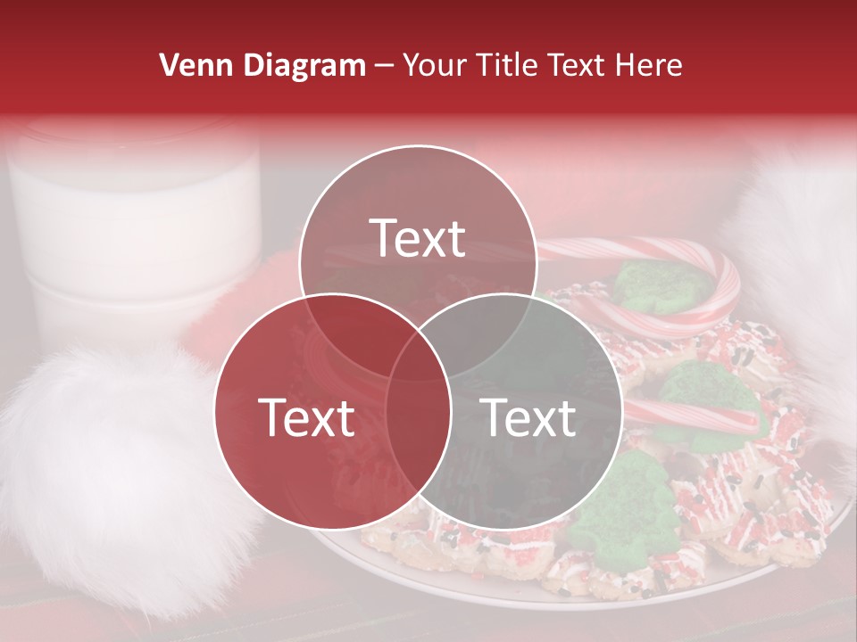 Sugar Red Santa PowerPoint Template