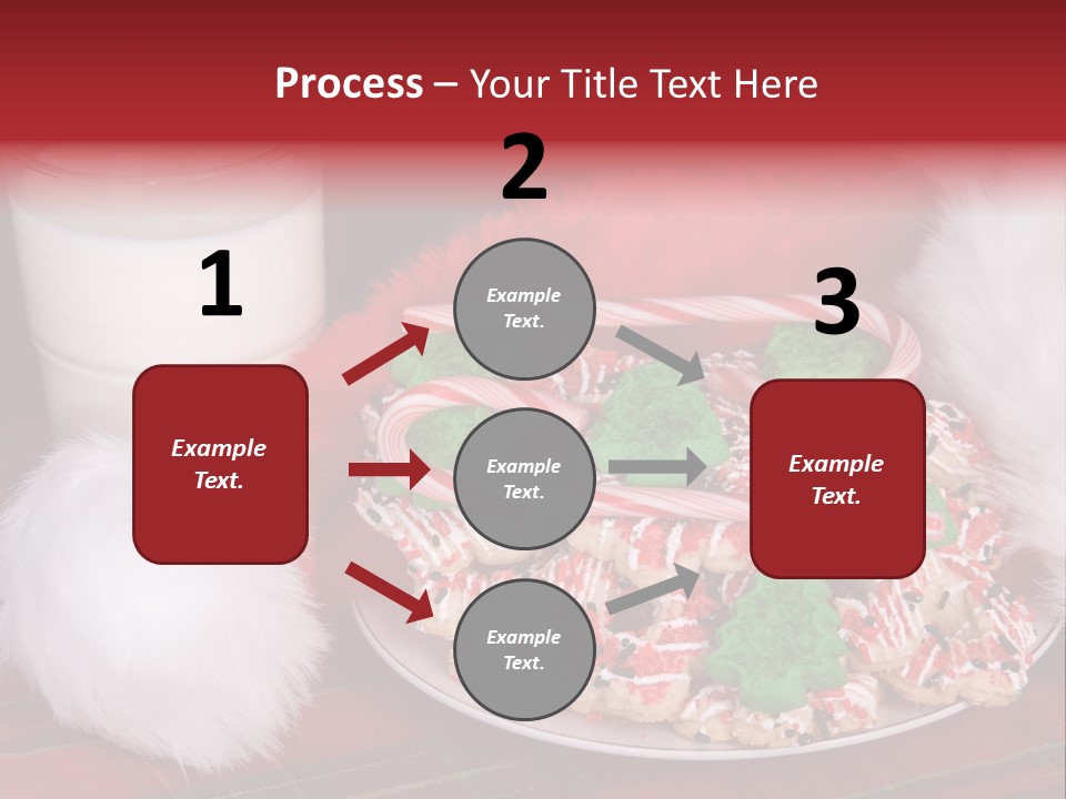 Sugar Red Santa PowerPoint Template