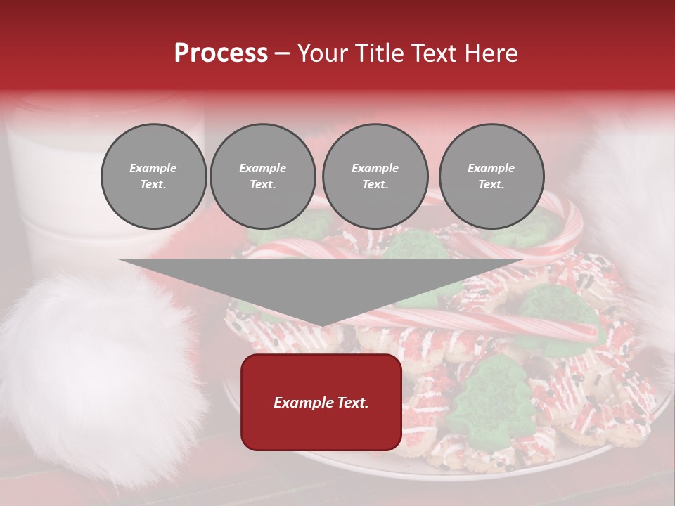 Sugar Red Santa PowerPoint Template