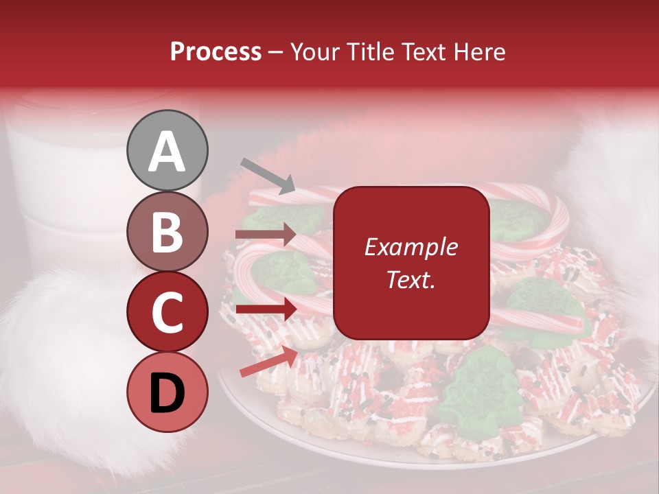 Sugar Red Santa PowerPoint Template