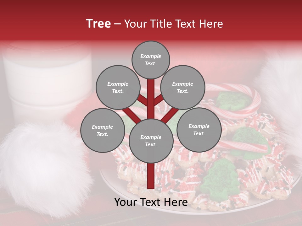 Sugar Red Santa PowerPoint Template