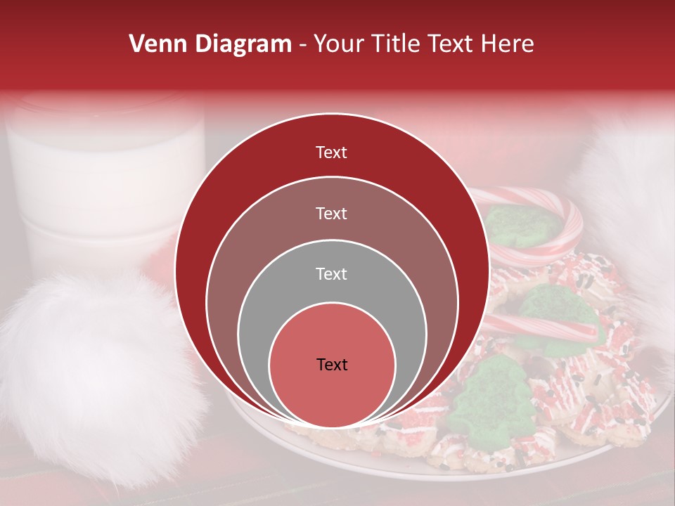 Sugar Red Santa PowerPoint Template