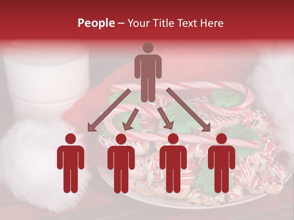 Sugar Red Santa PowerPoint Template