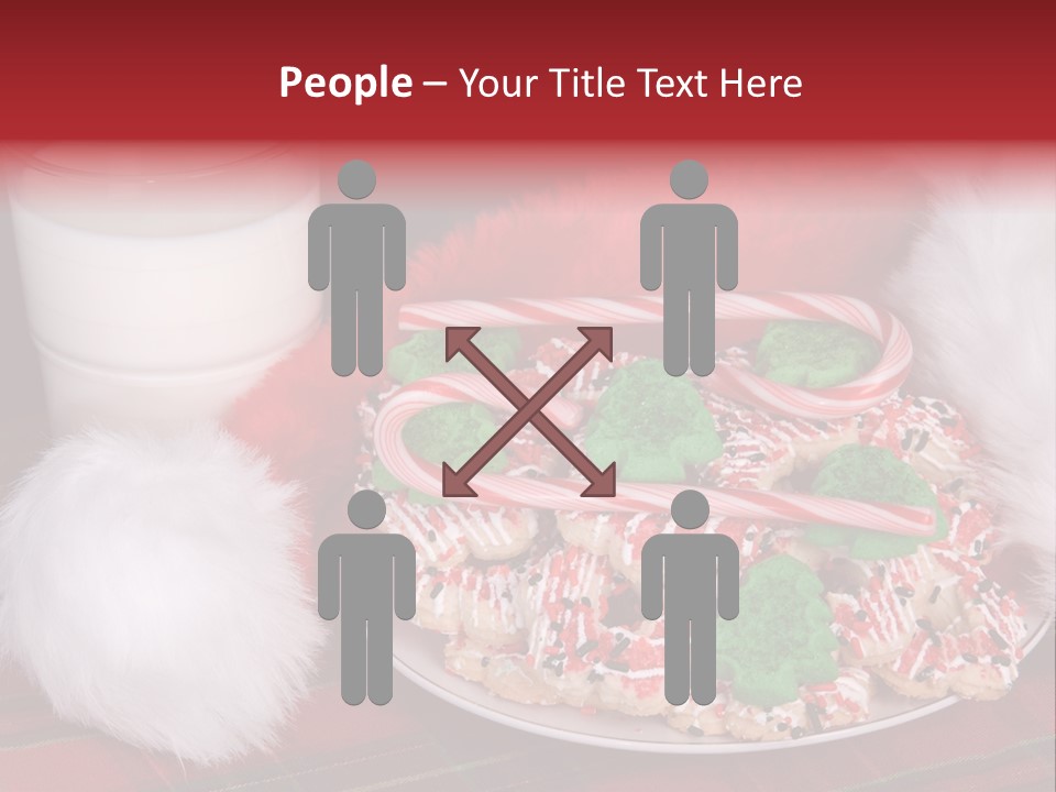 Sugar Red Santa PowerPoint Template