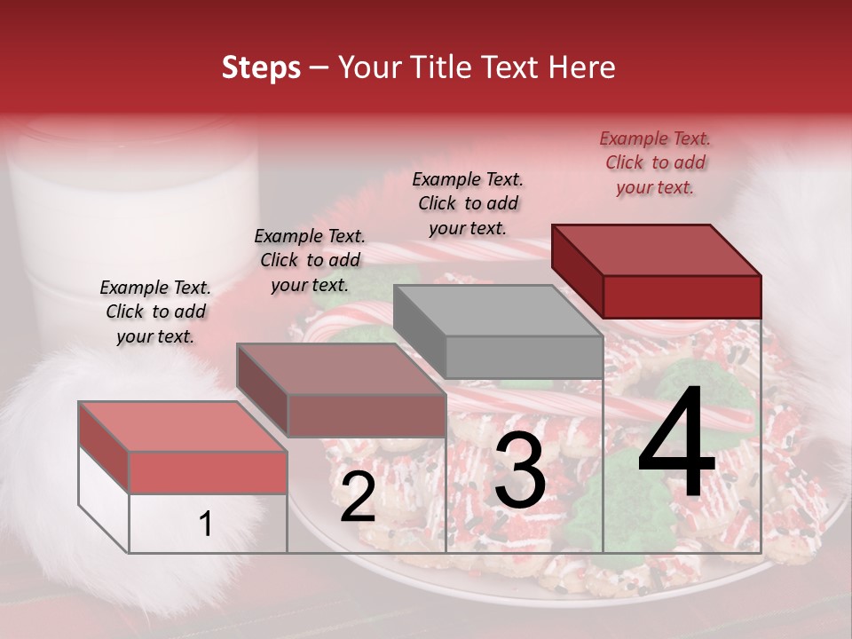 Sugar Red Santa PowerPoint Template