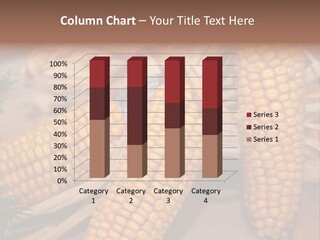 Cocktail Cob Maize PowerPoint Template