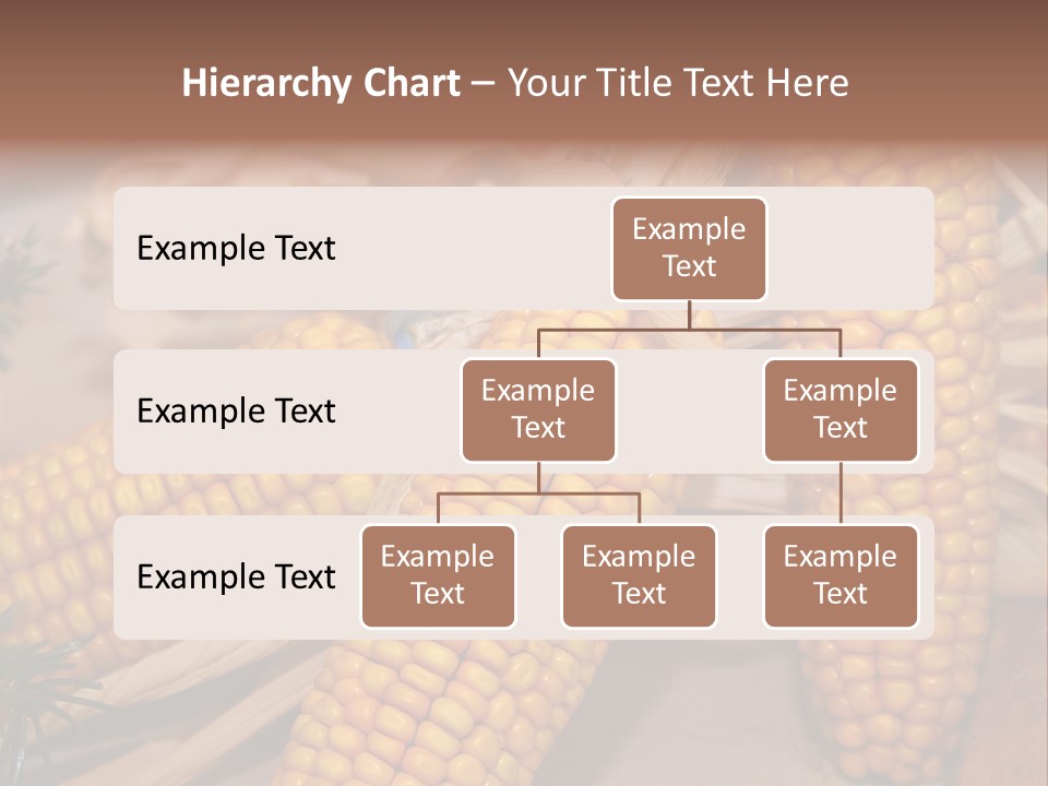Cocktail Cob Maize PowerPoint Template