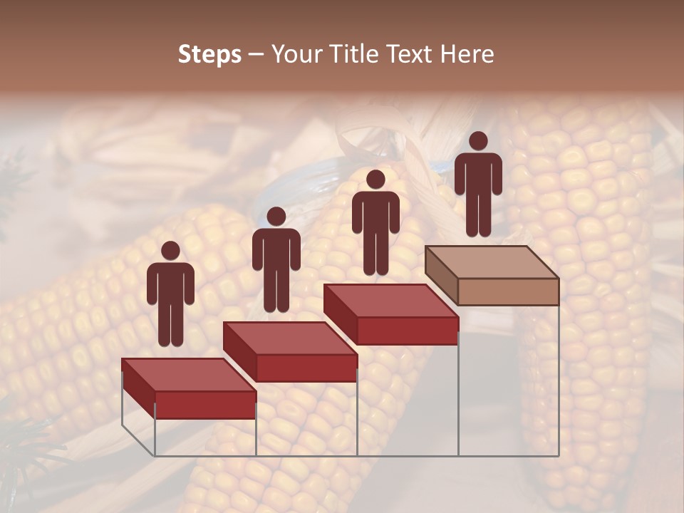 Cocktail Cob Maize PowerPoint Template