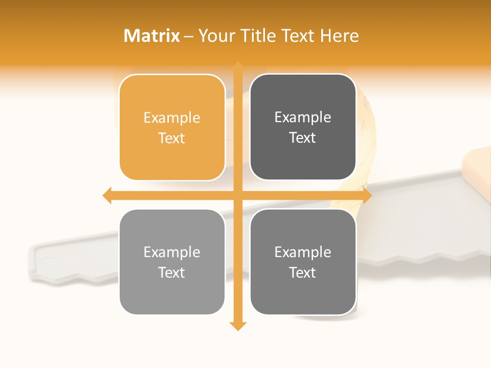 Saw Repair White PowerPoint Template