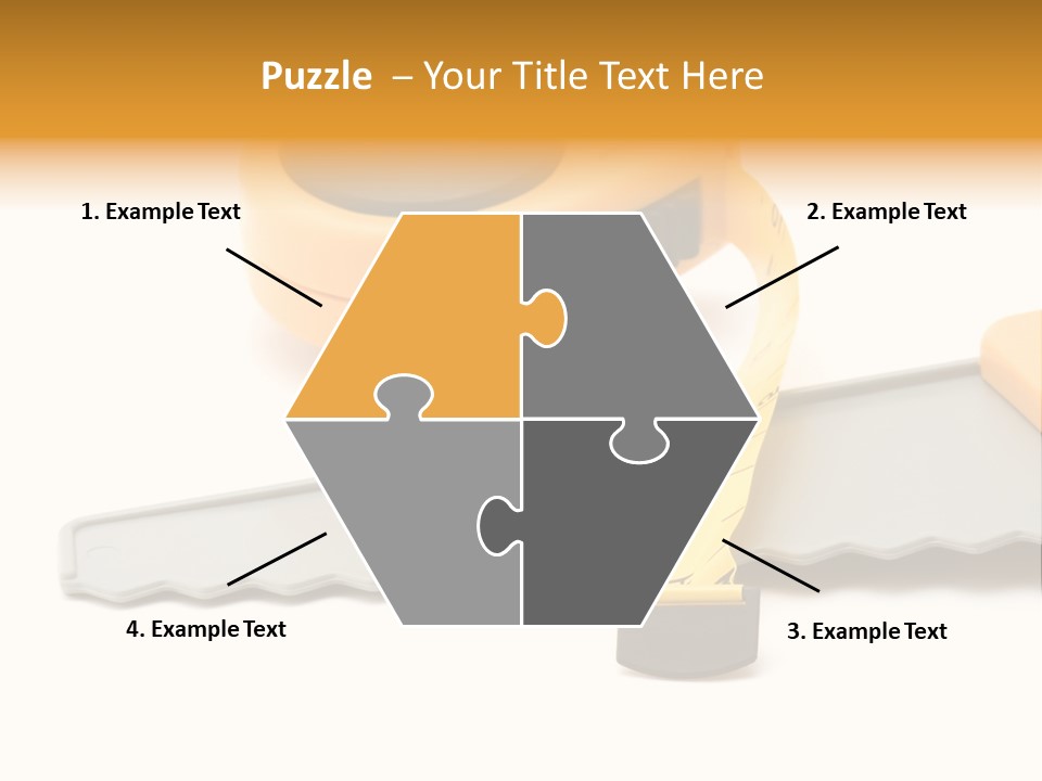 Saw Repair White PowerPoint Template