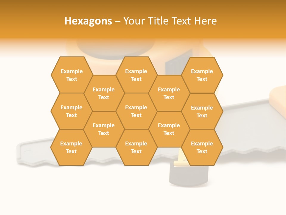 Saw Repair White PowerPoint Template