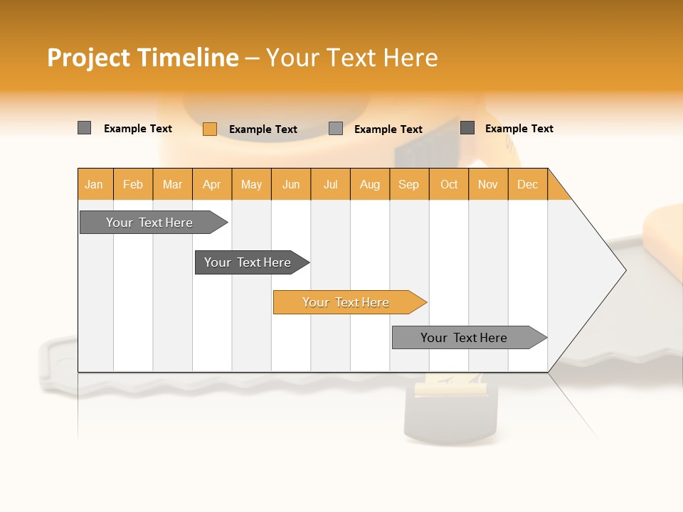Saw Repair White PowerPoint Template