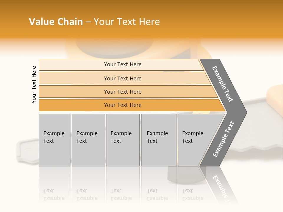 Saw Repair White PowerPoint Template