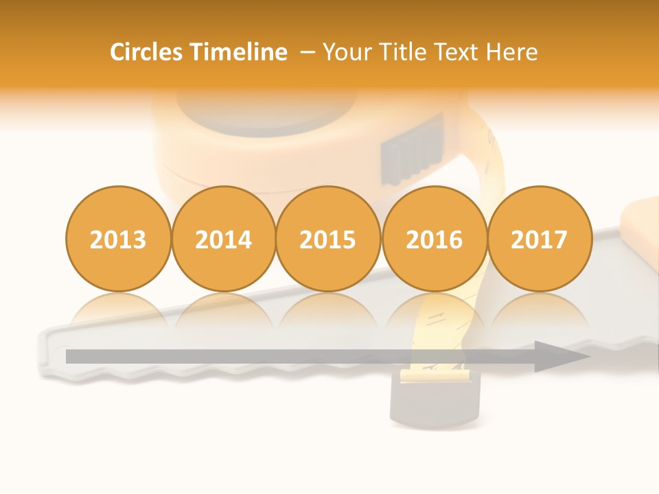 Saw Repair White PowerPoint Template