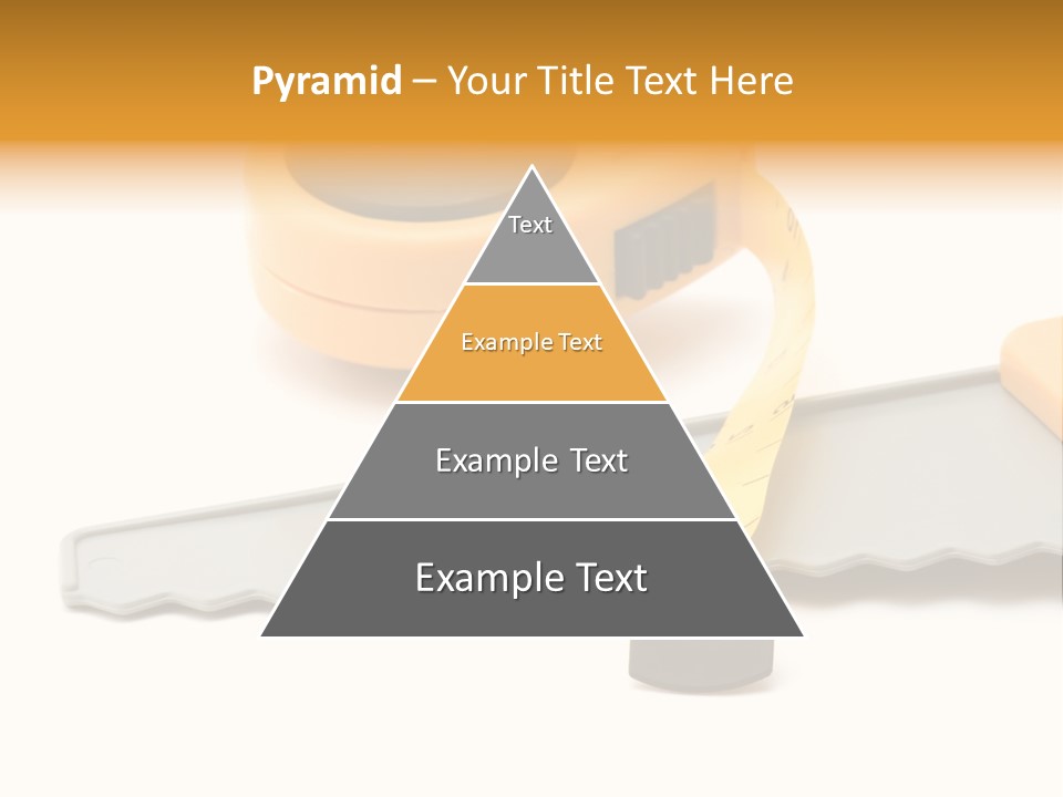 Saw Repair White PowerPoint Template