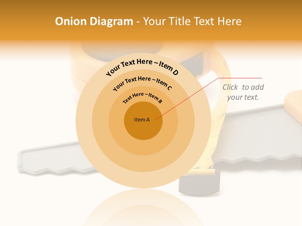 Saw Repair White PowerPoint Template