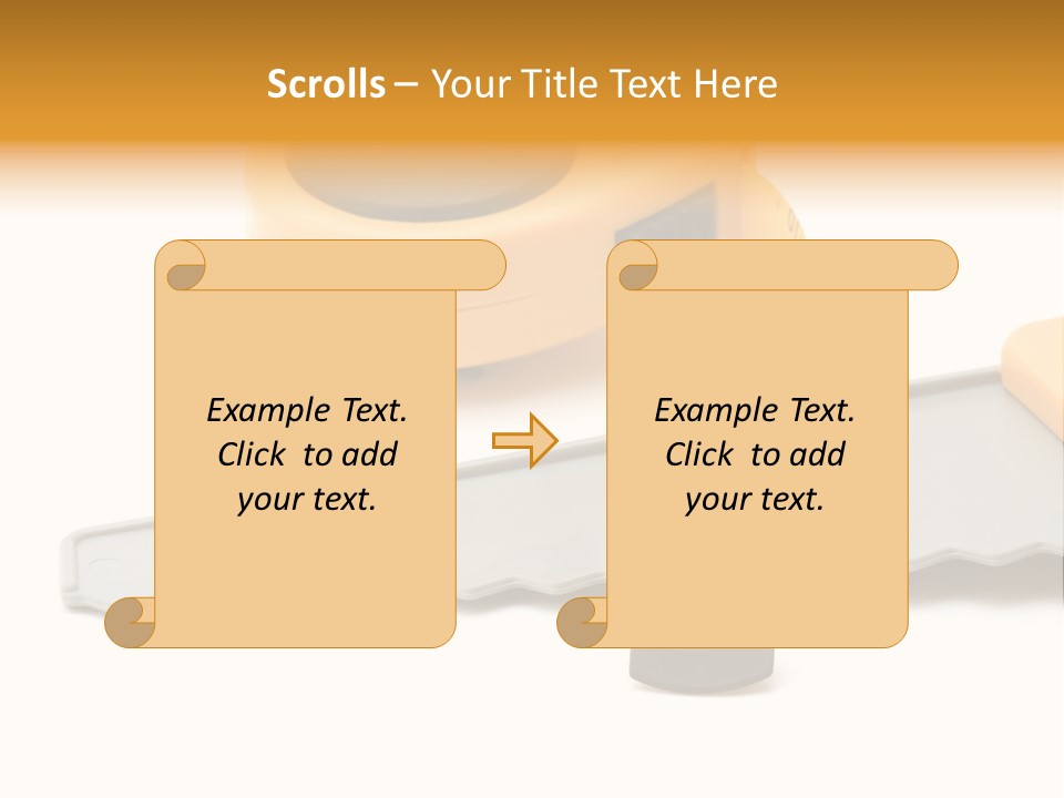 Saw Repair White PowerPoint Template