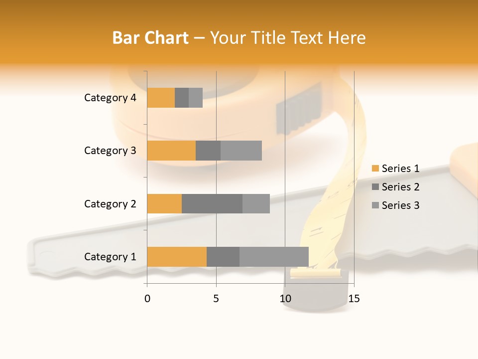 Saw Repair White PowerPoint Template