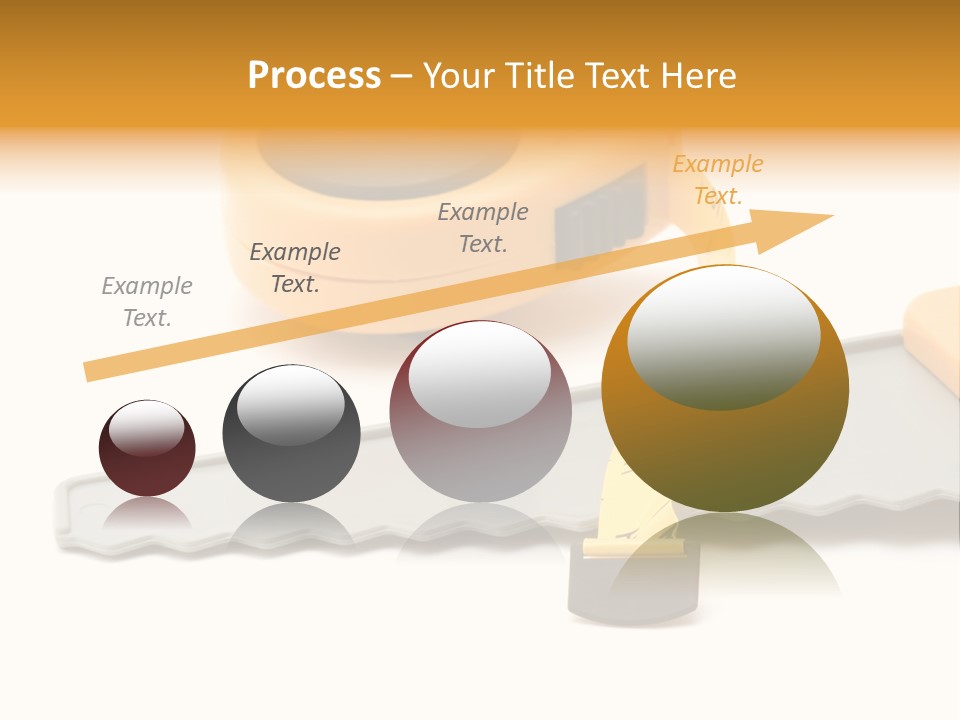 Saw Repair White PowerPoint Template