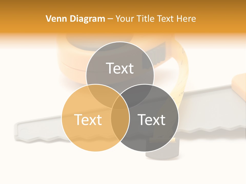 Saw Repair White PowerPoint Template