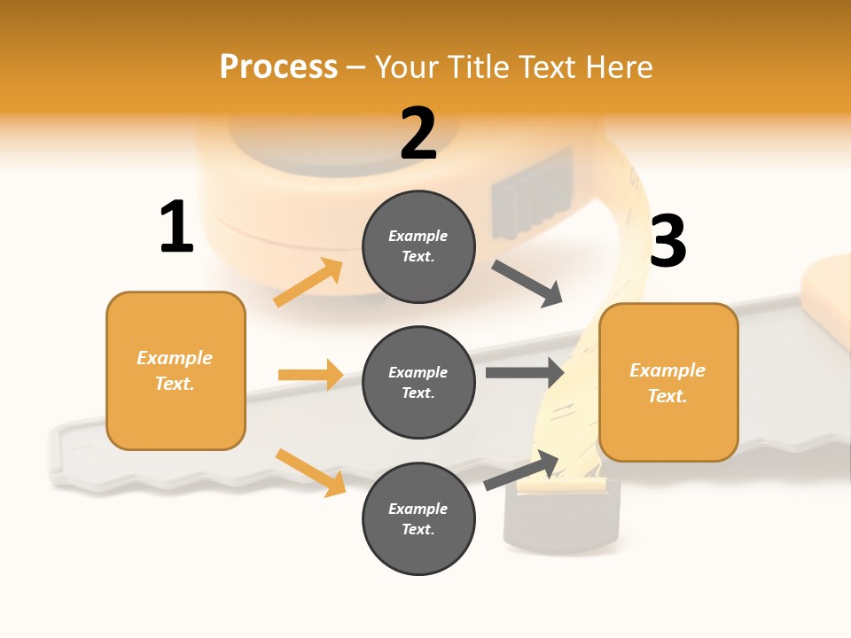 Saw Repair White PowerPoint Template