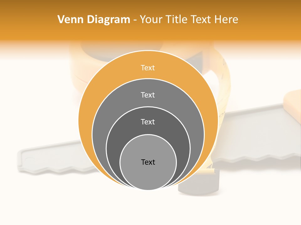 Saw Repair White PowerPoint Template