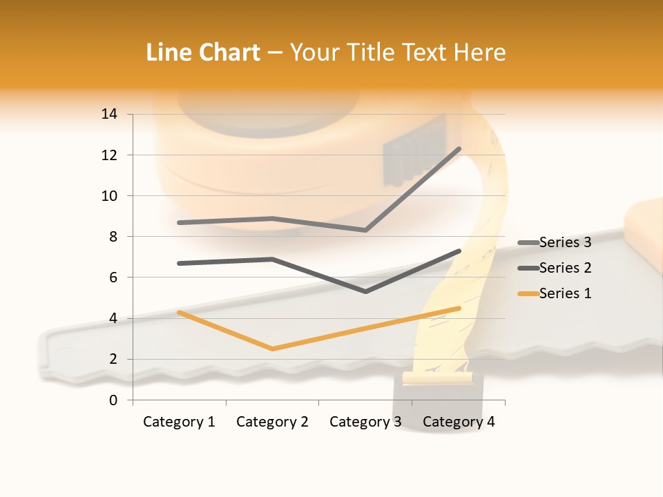 Saw Repair White PowerPoint Template