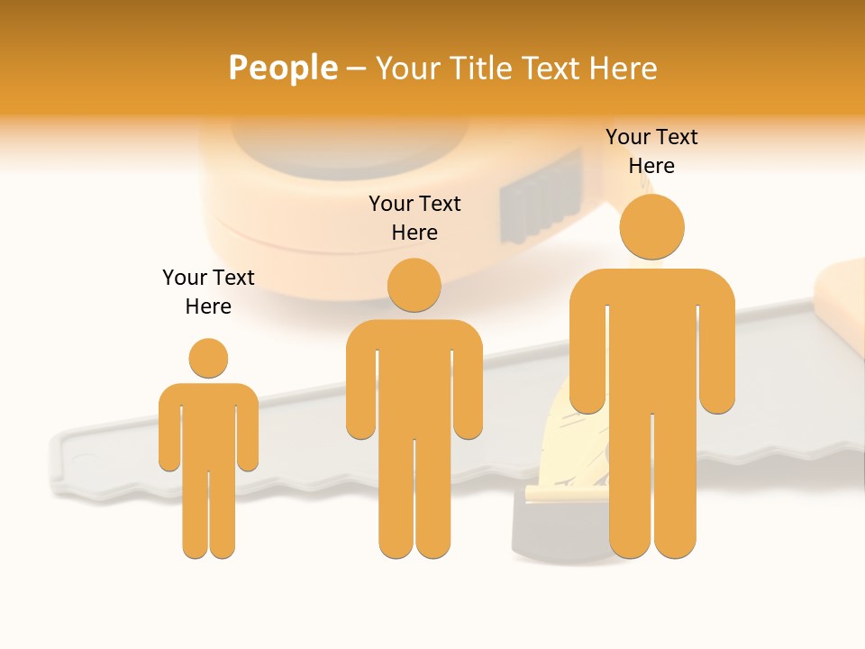 Saw Repair White PowerPoint Template