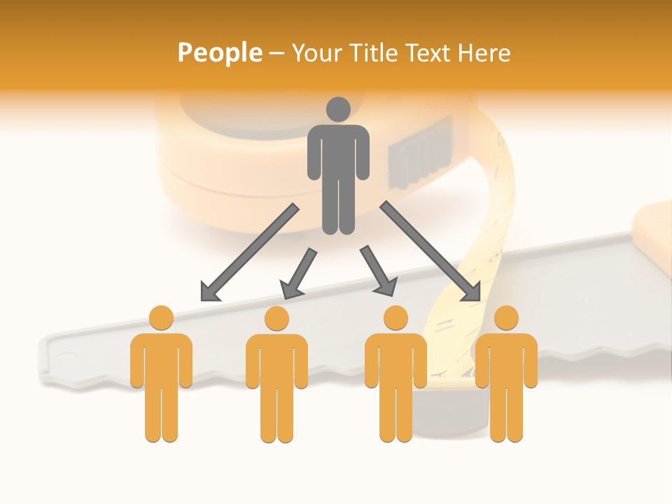 Saw Repair White PowerPoint Template