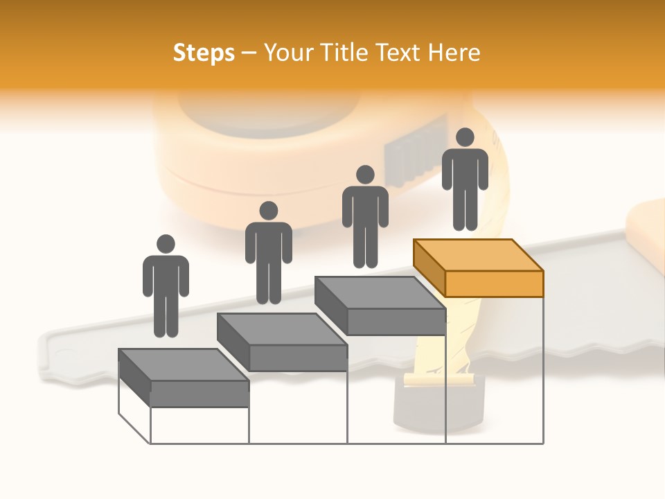 Saw Repair White PowerPoint Template