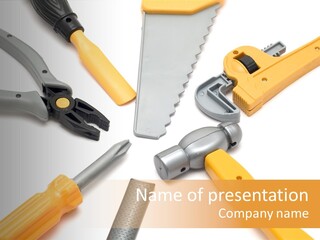 Tool Kit Workshop PowerPoint Template