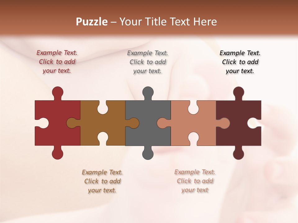 Male Parenting Finger PowerPoint Template