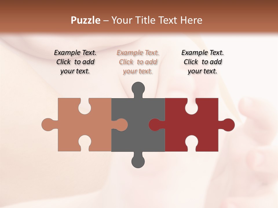 Male Parenting Finger PowerPoint Template