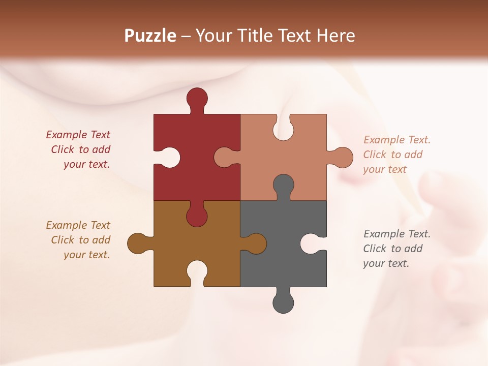 Male Parenting Finger PowerPoint Template