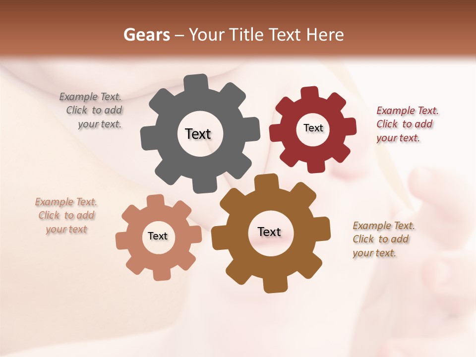 Male Parenting Finger PowerPoint Template