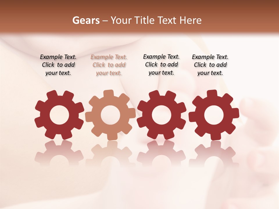 Male Parenting Finger PowerPoint Template