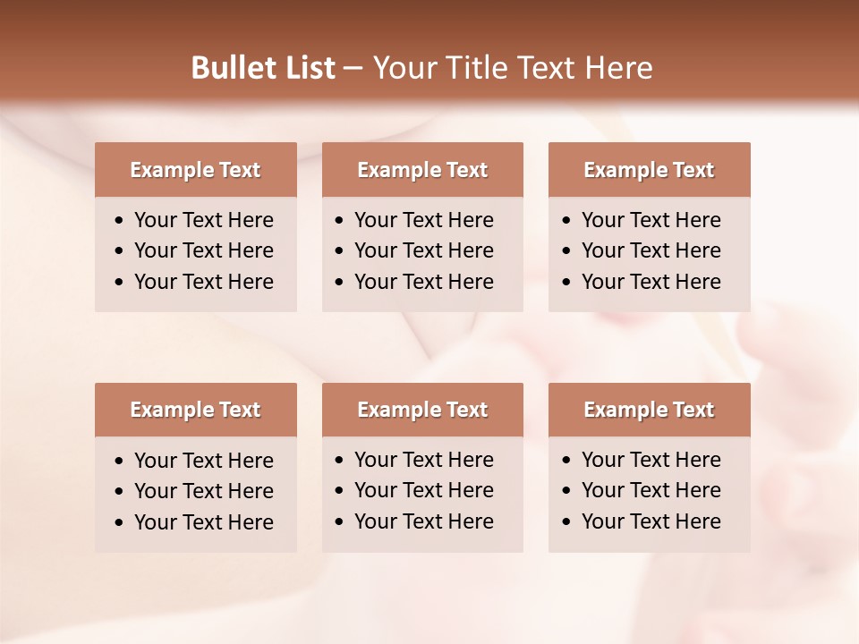 Male Parenting Finger PowerPoint Template