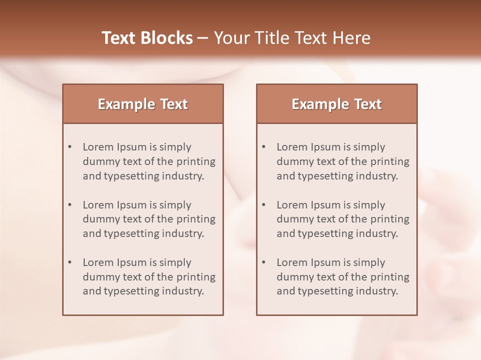 Male Parenting Finger PowerPoint Template