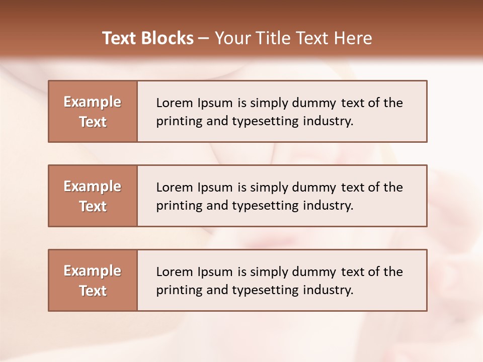 Male Parenting Finger PowerPoint Template