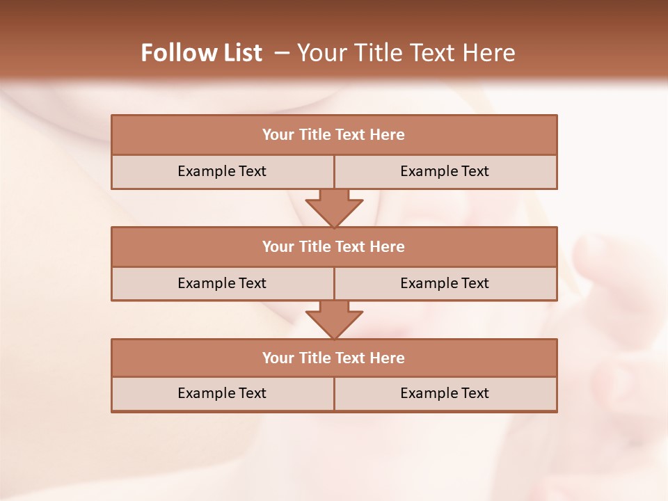 Male Parenting Finger PowerPoint Template