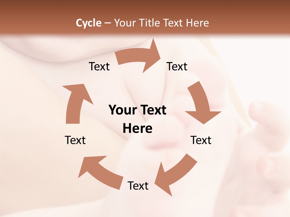 Male Parenting Finger PowerPoint Template