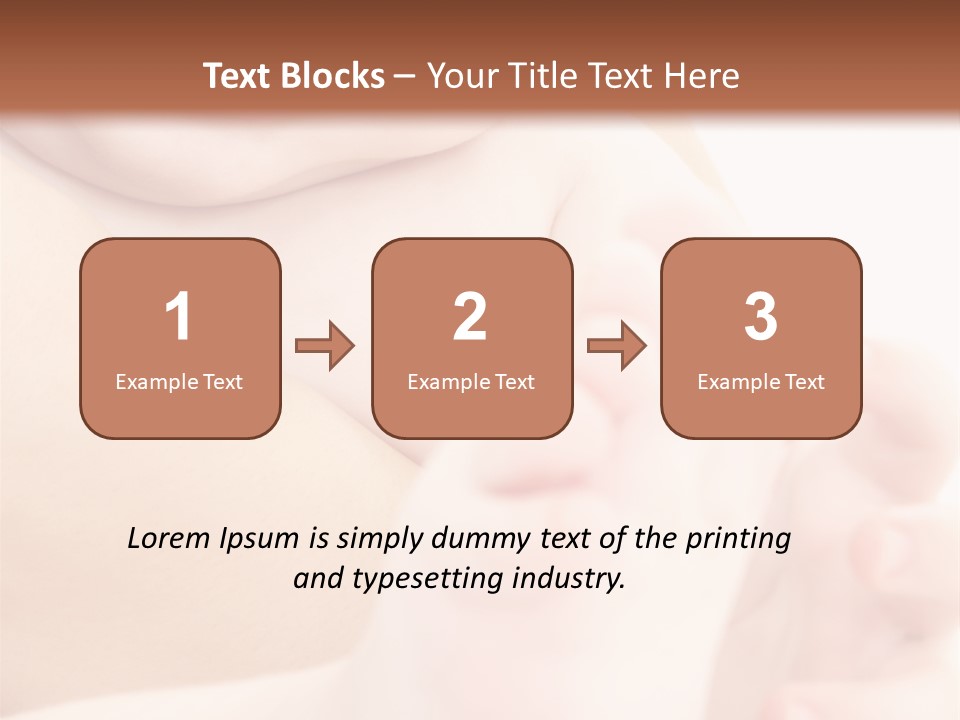 Male Parenting Finger PowerPoint Template
