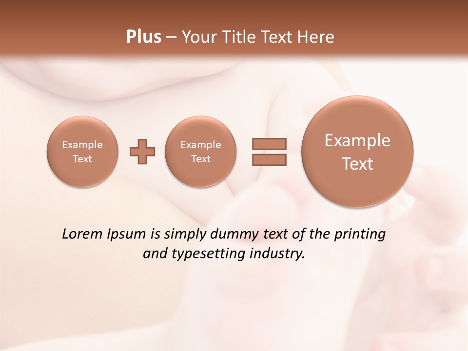 Male Parenting Finger PowerPoint Template