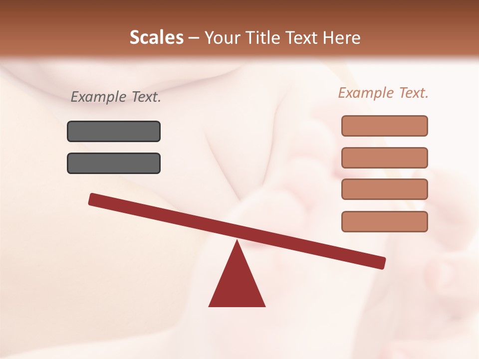 Male Parenting Finger PowerPoint Template